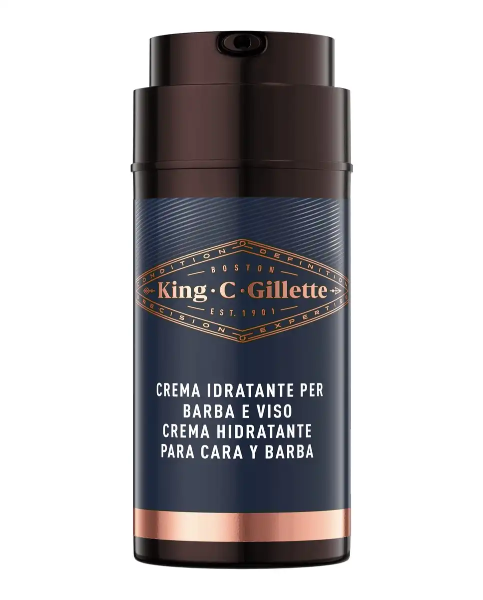 Gillette - Crema Hidratante Para Cara Y Barba King - Gillette - Comparador de precios