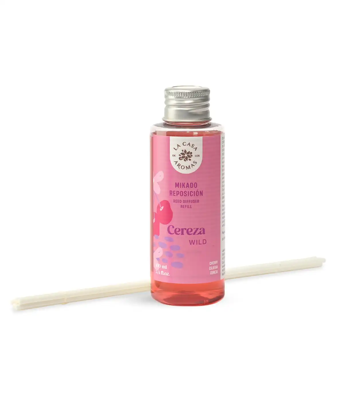 La Casa de los Aromas - Recarga ambientador mikado 100ml - Cereza Wild - La Casa de los Aromas - Comparador de precios