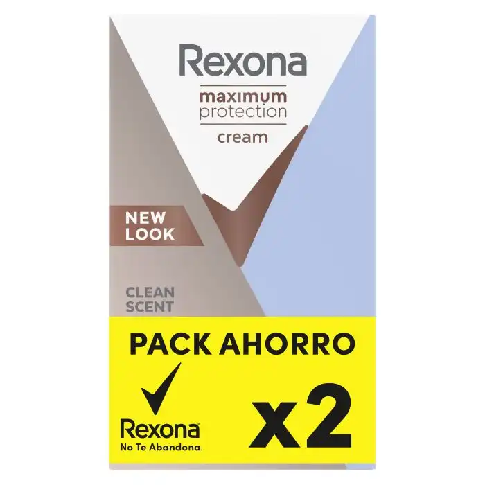 Maximum Protection Crema Antitranspirante Clean Scent 90 ml - Rexona - Comparador de precios