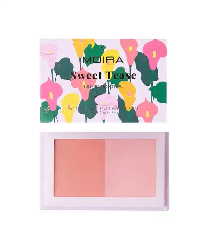 Moira - Dúo de coloretes en polvo Blushing Goddess - Sweet Tease - Moira - Comparador de precios