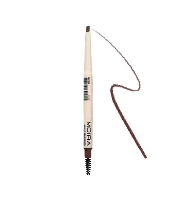 Moira - Lápiz de cejas automático Angled Brow - 05: Medium Brown - Moira - Comparador de precios