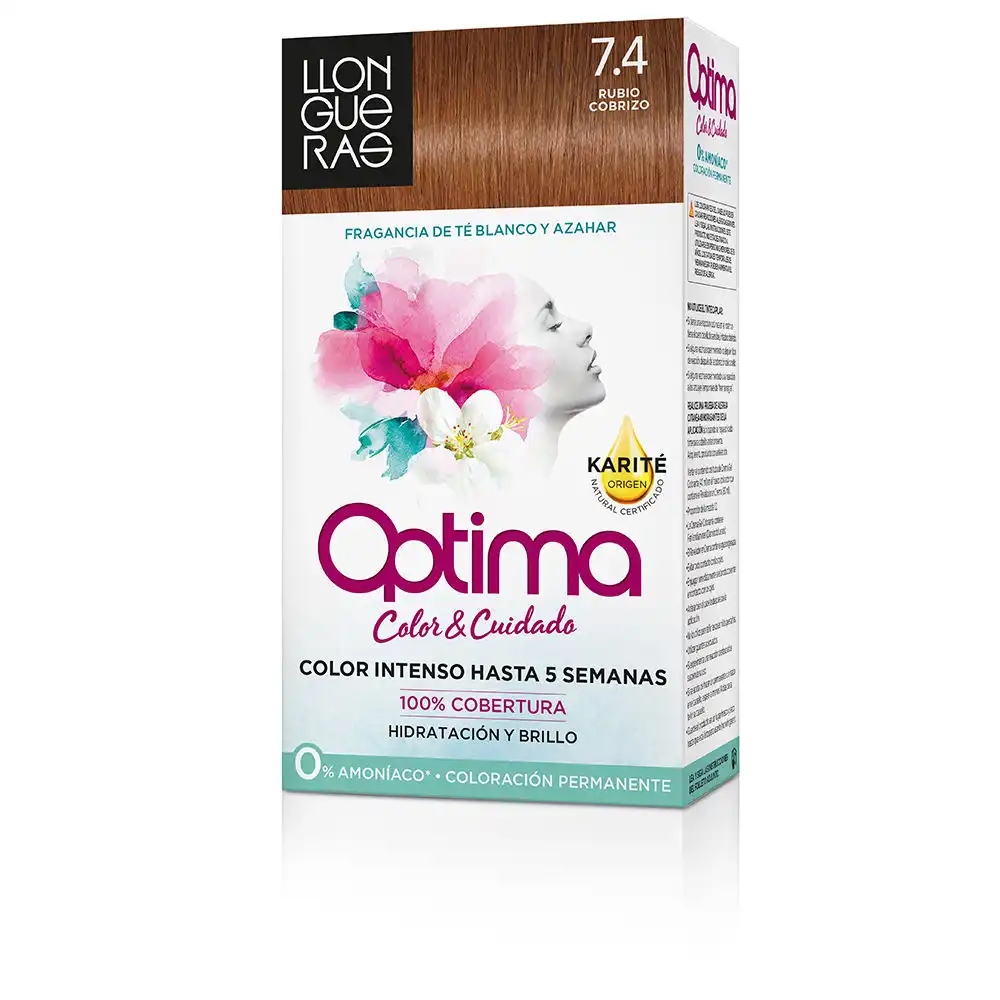 Optima hair colour #7.4-rubio cobrizo - Llongueras - Comparador de precios