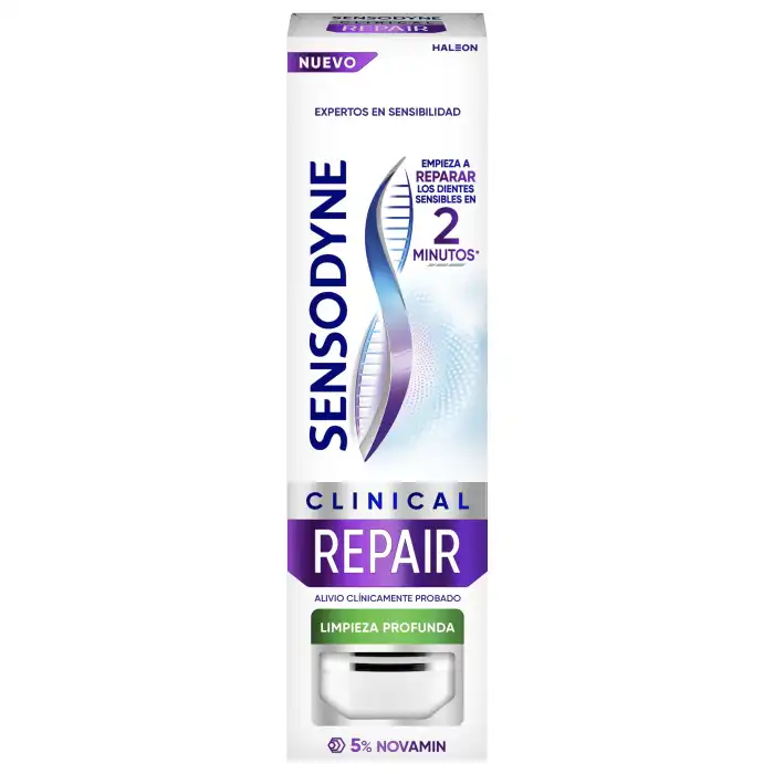 Pasta de Dientes Clinical Repair Limpieza Profunda 75 ml - Sensodyne - Comparador de precios
