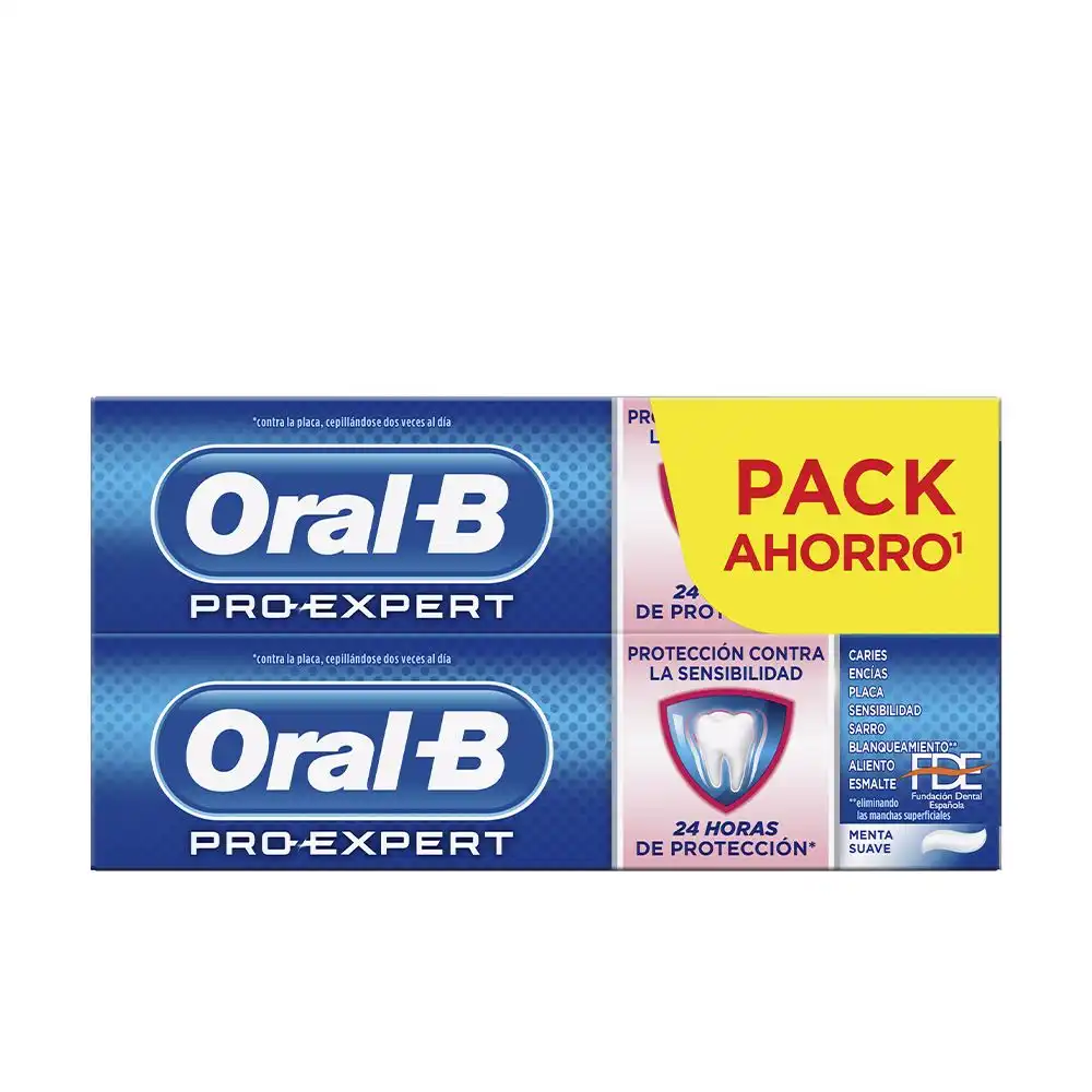 PRO-EXPERT SENSIBILIDAD&BLANQUEANTE Dentifrico lote 2 x 75 ml - Oral-B - Comparador de precios