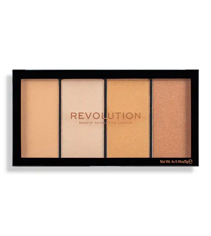 Revolution - Paleta de Iluminadores Re-Loaded - Lustre Lights Warm - Makeup Revolution - Comparador de precios