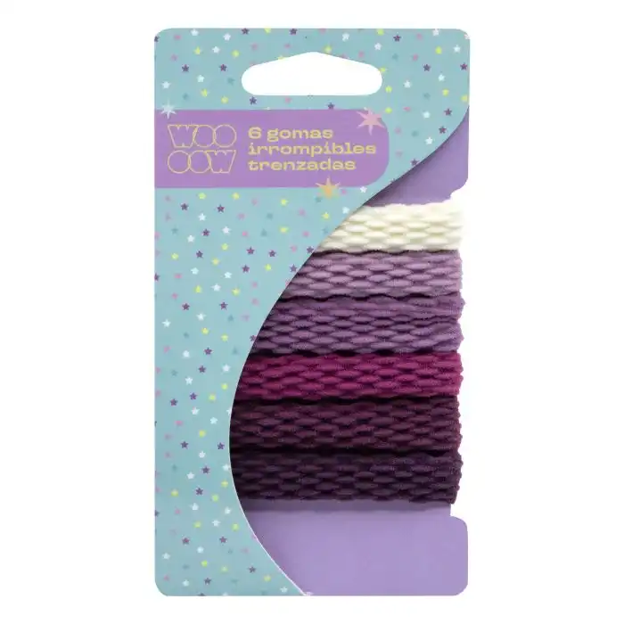 Set  Gomas Irrompibles Trenzadas - Woo oow - Comparador de precios