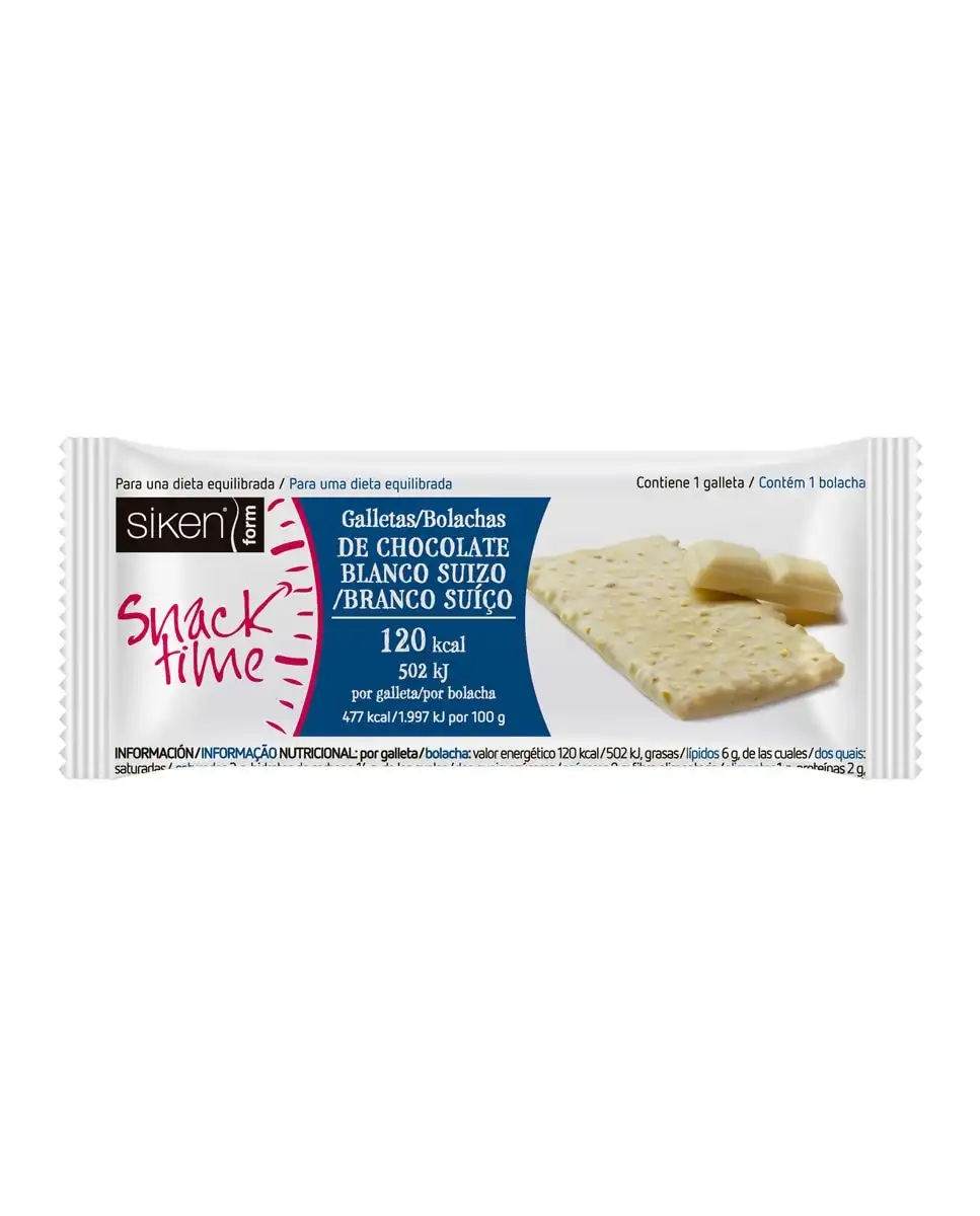 Siken® - Galleta Chocolate Blanco Form - Siken® - Comparador de precios