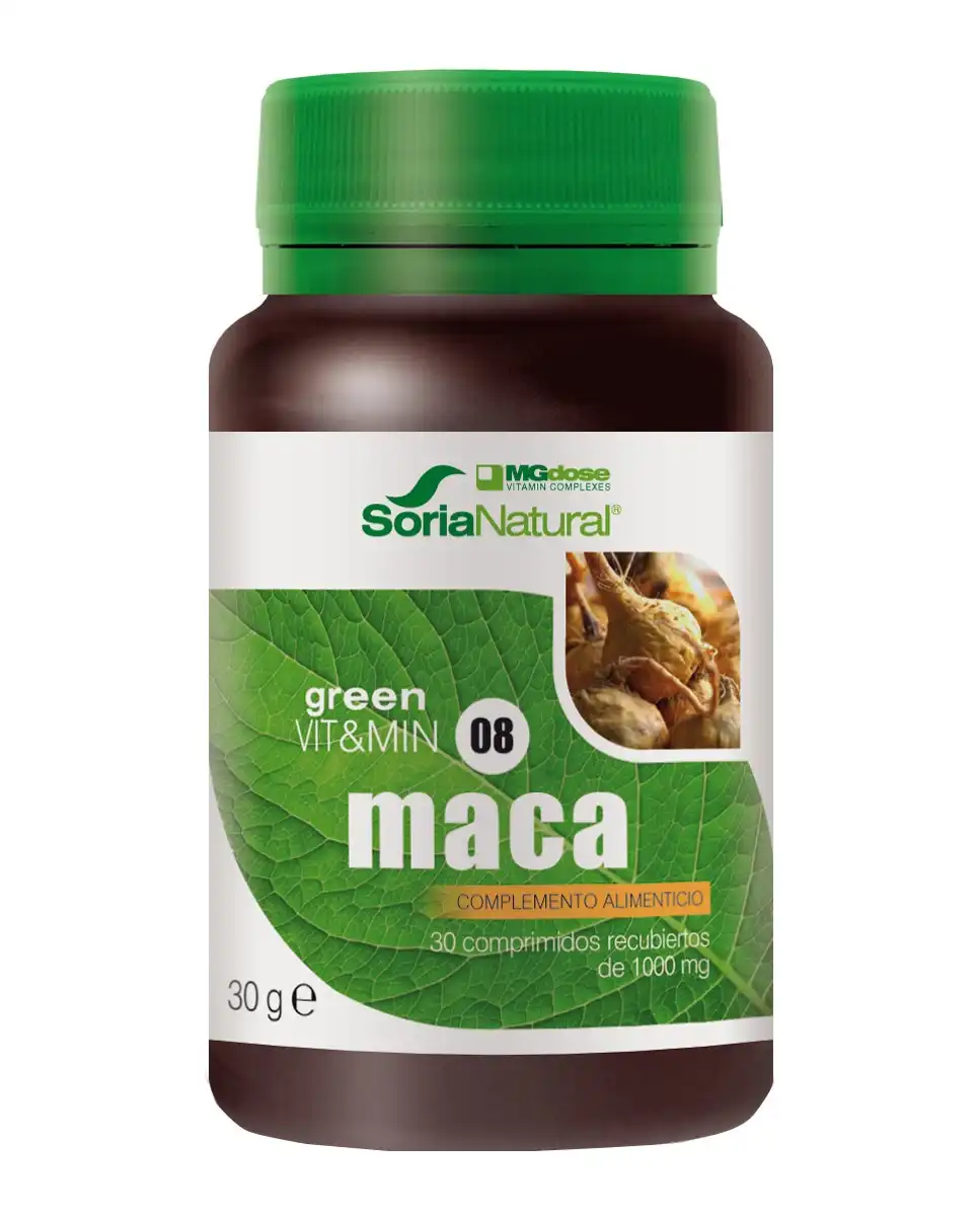 Soria Natural - 30 Comprimidos Green Vit&Min 08 Maca - Soria Natural - Comparador de precios