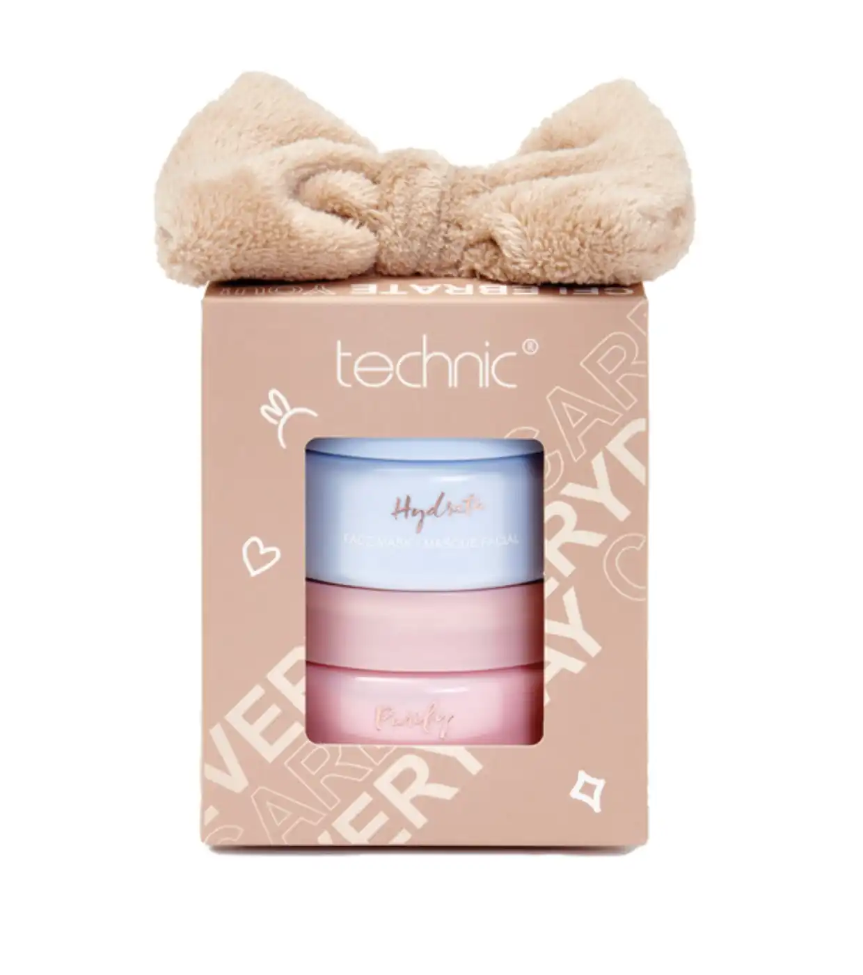 Technic Cosmetics - *Celebrate You!* - Set de regalo de mascarillas faciales - Technic Cosmetics - Comparador de precios