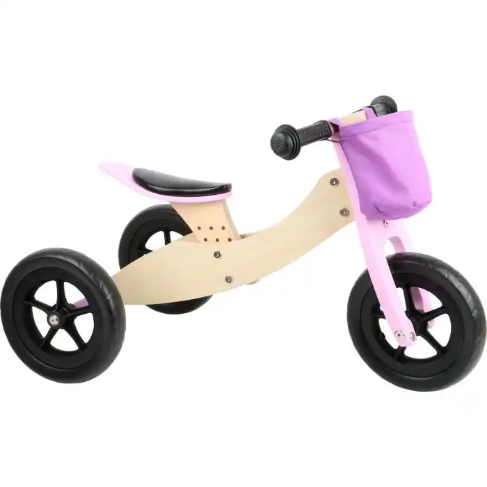 Triciclo-Bicicleta Maxi 2 en 1 Rosa - Legler - Comparador de precios