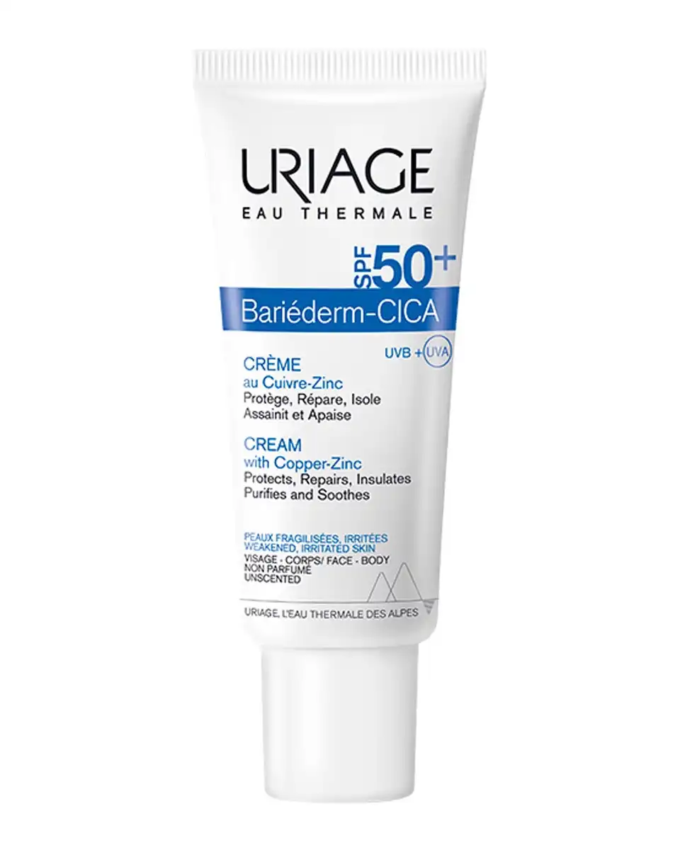 Uriage - Bariéderm CICA Crema SPF50+ 40 Ml - Uriage - Comparador de precios