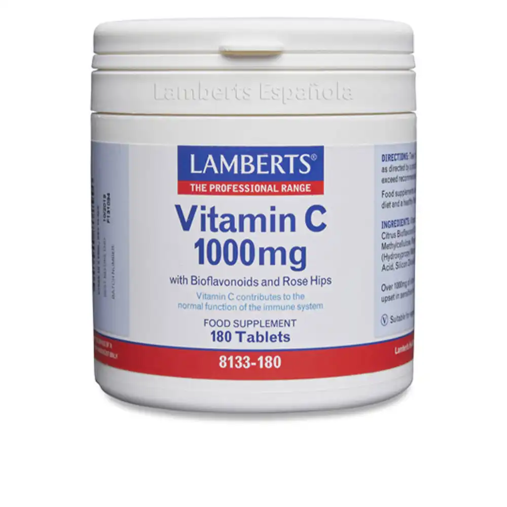 Vitamina C 1000Mg 180 Tab - Lamberts - Comparador de precios
