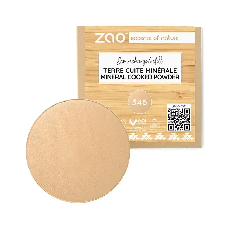 ZAO - Bamboo Cooked Matt Polvos de maquillaje 15 g 346 - MATTIFYING - ZAO - Comparador de precios