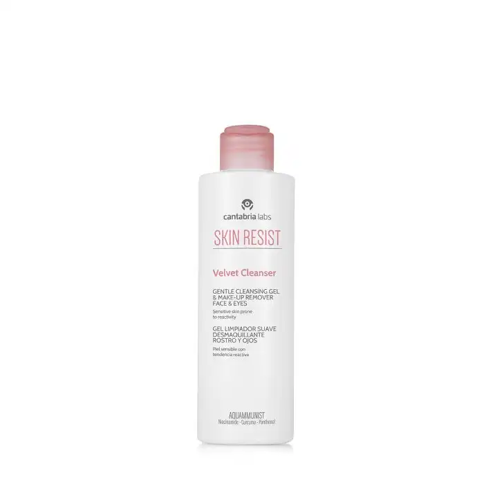 Skin Resist Velvet Cleanser Gel Limpiador Suave Desmaquillante Rostro y Ojos 200 ml - Cantabria Labs - Comparador de precios