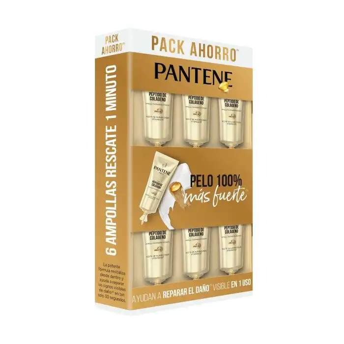 Ampollas Rescate 1 Minuto Tratamiento Intensivo - Pantene - Comparador de precios