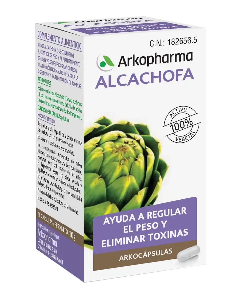 Arkopharma - 80 Cápsulas Dietéticas Alcachofa - Arkopharma - Comparador de precios