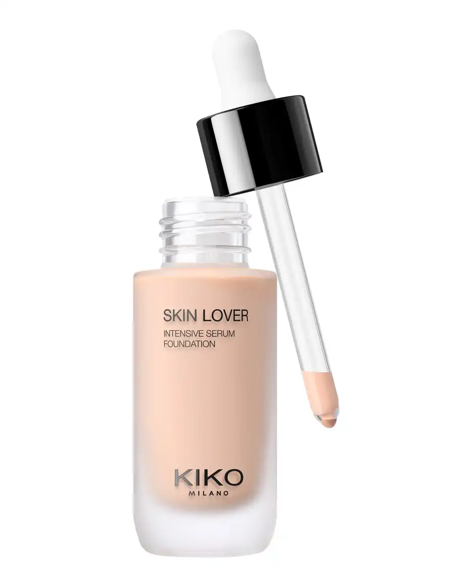 Base De Maquillaje Hidratante En Sérum De Larga Duración; Skin Lover Intensive Serum Foundation Kiko Milano 1.5NR Neutral Rose - Kiko Milano - Comparador de precios