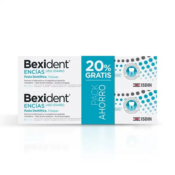 Bexident Pack Bexident Pasta Encías Uso Diario, 125 ml - Bexident - Comparador de precios