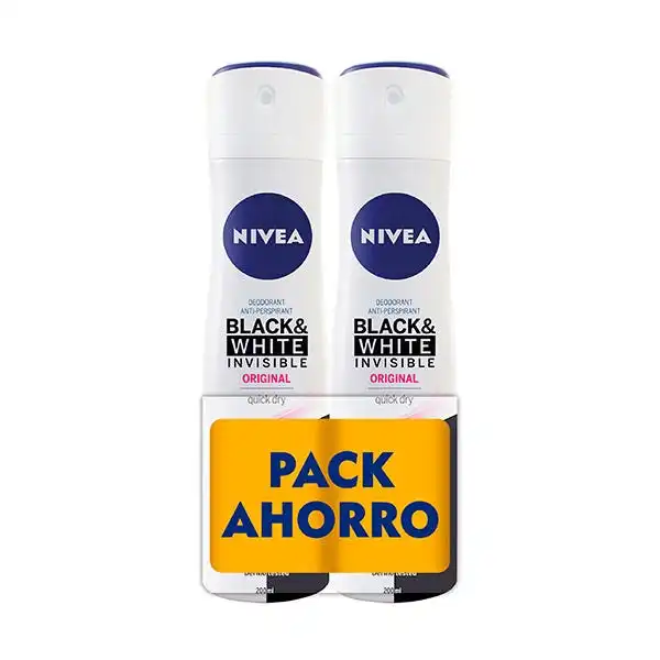 Black &White Invisible Original - Nivea - Comparador de precios