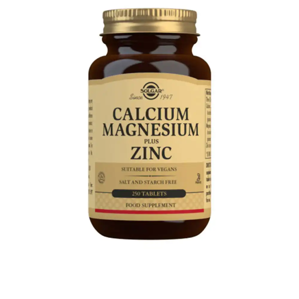 Calcio Magnesio +ZINC 250 comprimidos - SOLGAR - Comparador de precios