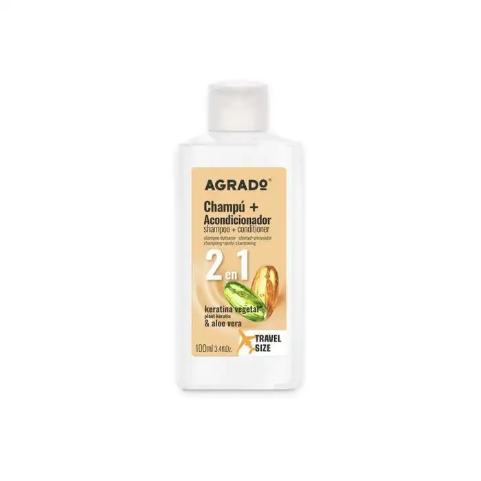 Champú + Acondicionador 2 en 1 Tamaño Viaje 100 ml - Agrado - Comparador de precios