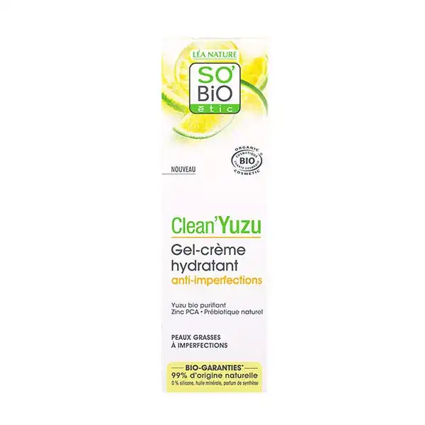 Clean'yuzu Gel-Crème Anti-Imperfections - SOBIO - Comparador de precios