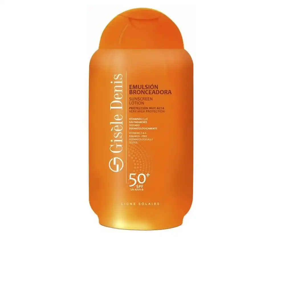 Emulsión Bronceadora sunscreen lotion SPF50 200 ml - Gisèle Denis - Comparador de precios