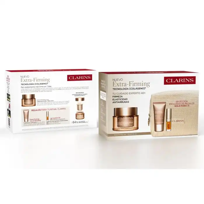 Estuche Extra Firming Día Pieles Secas 65 ml - Clarins - Comparador de precios