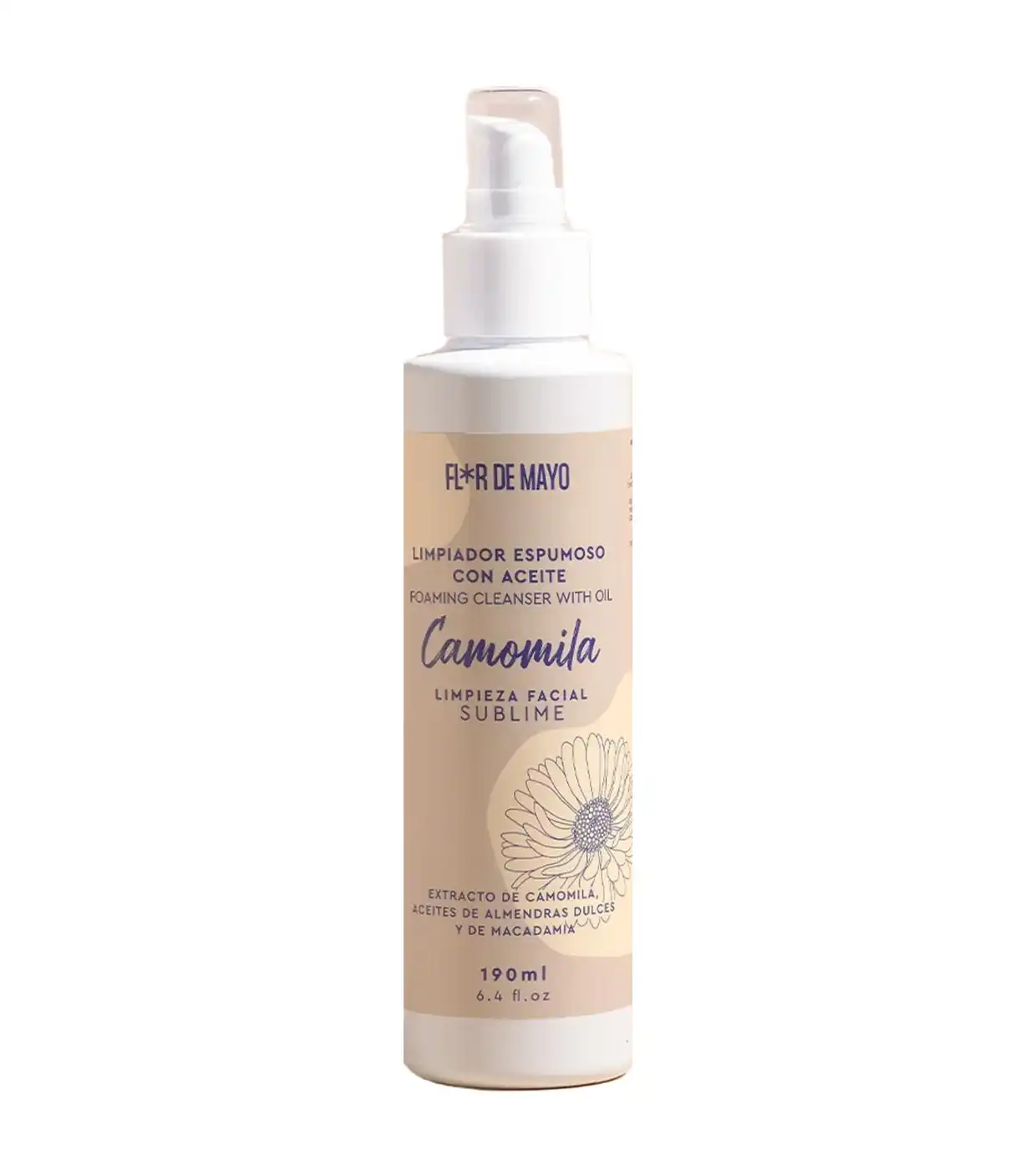 Flor de Mayo - Limpiador facial espumoso con aceite Sublime Camomila - Flor de Mayo - Comparador de precios