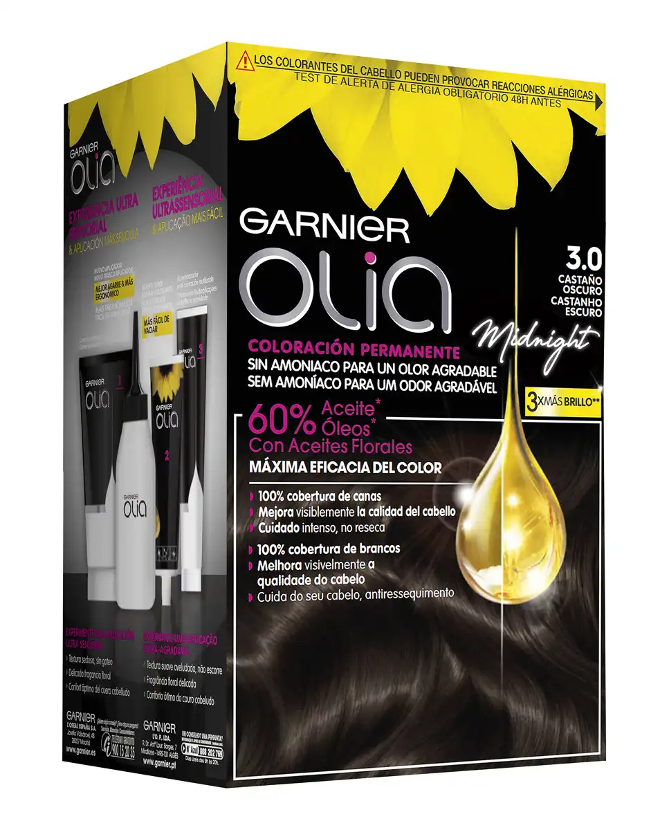 Garnier - Coloración Permanente Sin Amoniaco Olia - Garnier - Comparador de precios
