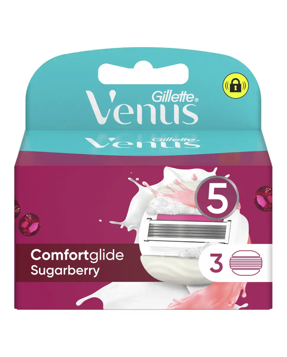 Gillette - Recambios Para Maquinilla Depilatoria ComfortGlide Sugarberry Venus - Gillette - Comparador de precios