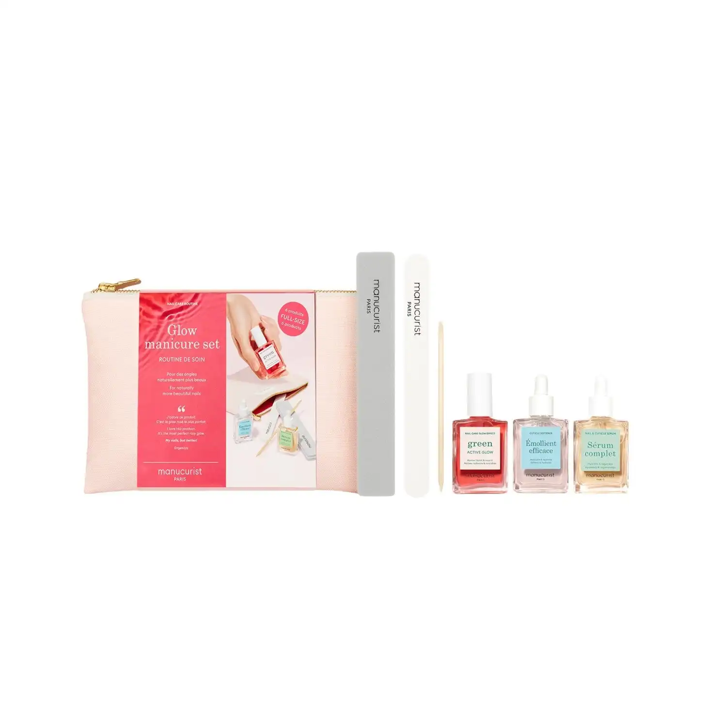 green Glow Manicure Set Set de uñas 1 Un - manucurist - Comparador de precios
