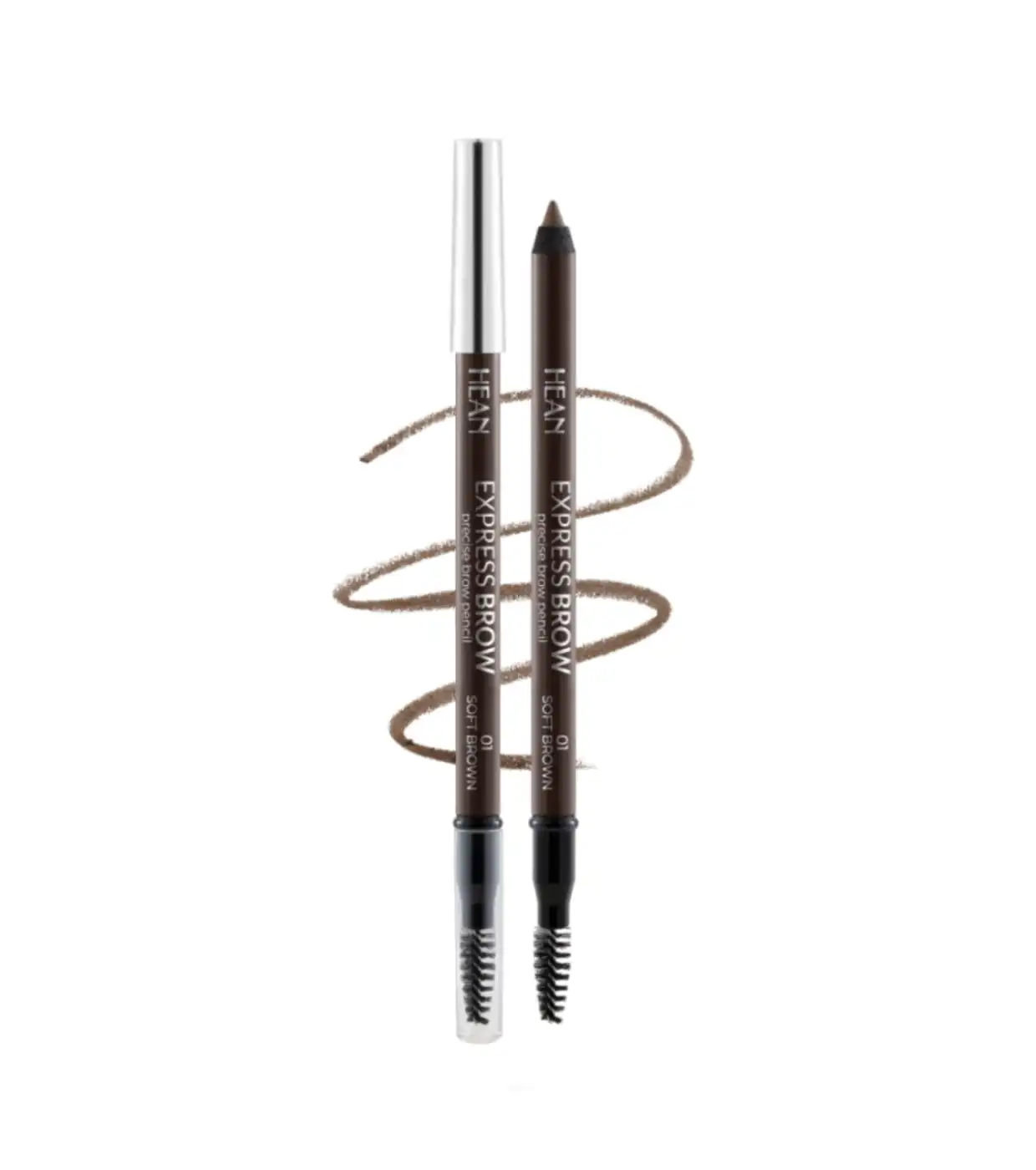 Hean - Lápiz de cejas Express Brow - 01: Soft Brown - Hean - Comparador de precios