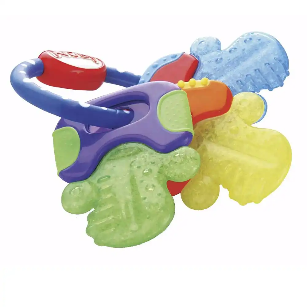 Icybite mordedor llaves 3m+ #azul 1 u - Nuby - Comparador de precios
