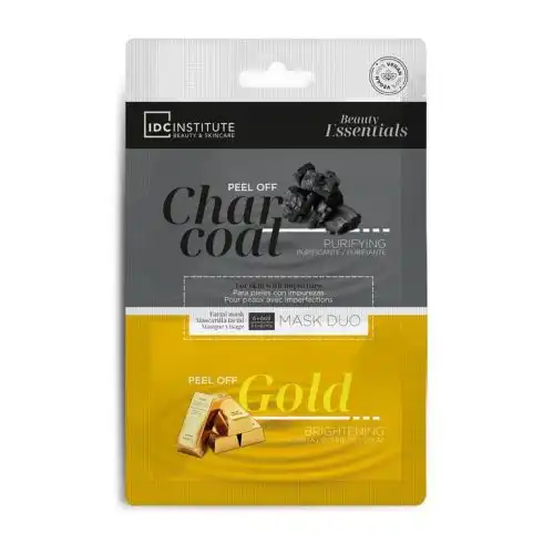 IDC INSTITUTE Beauty Essentials Charcoal & Gold 1 und Mascarilla Facial Duo - IDC INSTITUTE - Comparador de precios