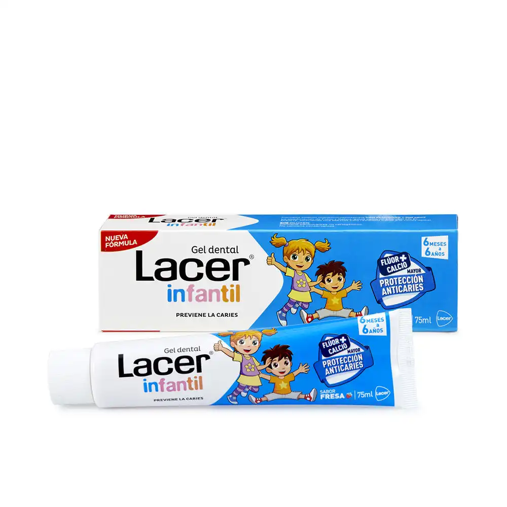 Infantil gel dental fresa 75 ml - lacer - Comparador de precios