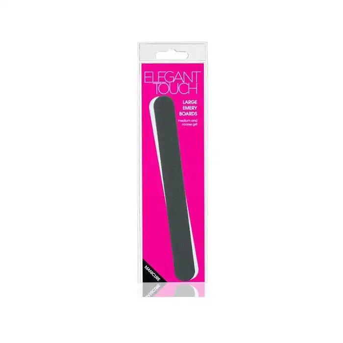 Large Emery Boards Lima de Uñas - Elegant Touch - Comparador de precios