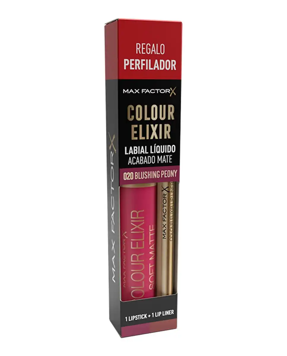 Max Factor - Pack Labial Líquido Colour Elixir Soft Matte + Lip Liner - Max Factor - Comparador de precios