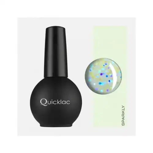 Mia Makeup Quicklac Esmalte De Uñas En Gel Semipermanente Sparkly, 15 ml - Mia Makeup - Comparador de precios