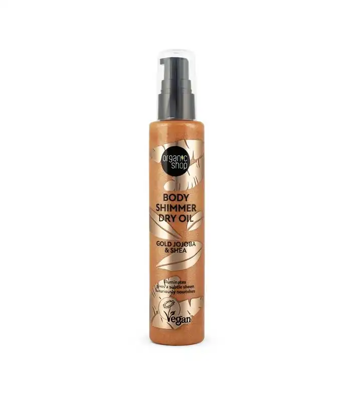 Organic Shop - Aceite corporal Body Shimmer - Jojoba dorada y karité - Organic Shop - Comparador de precios
