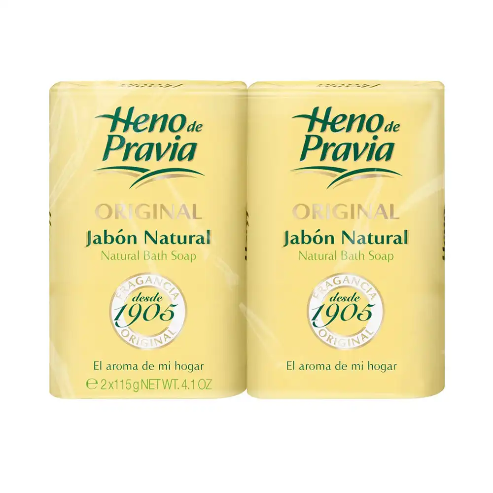 Original Jabón Natural Pack 2 x 115 gr - Heno de Pravia - Comparador de precios