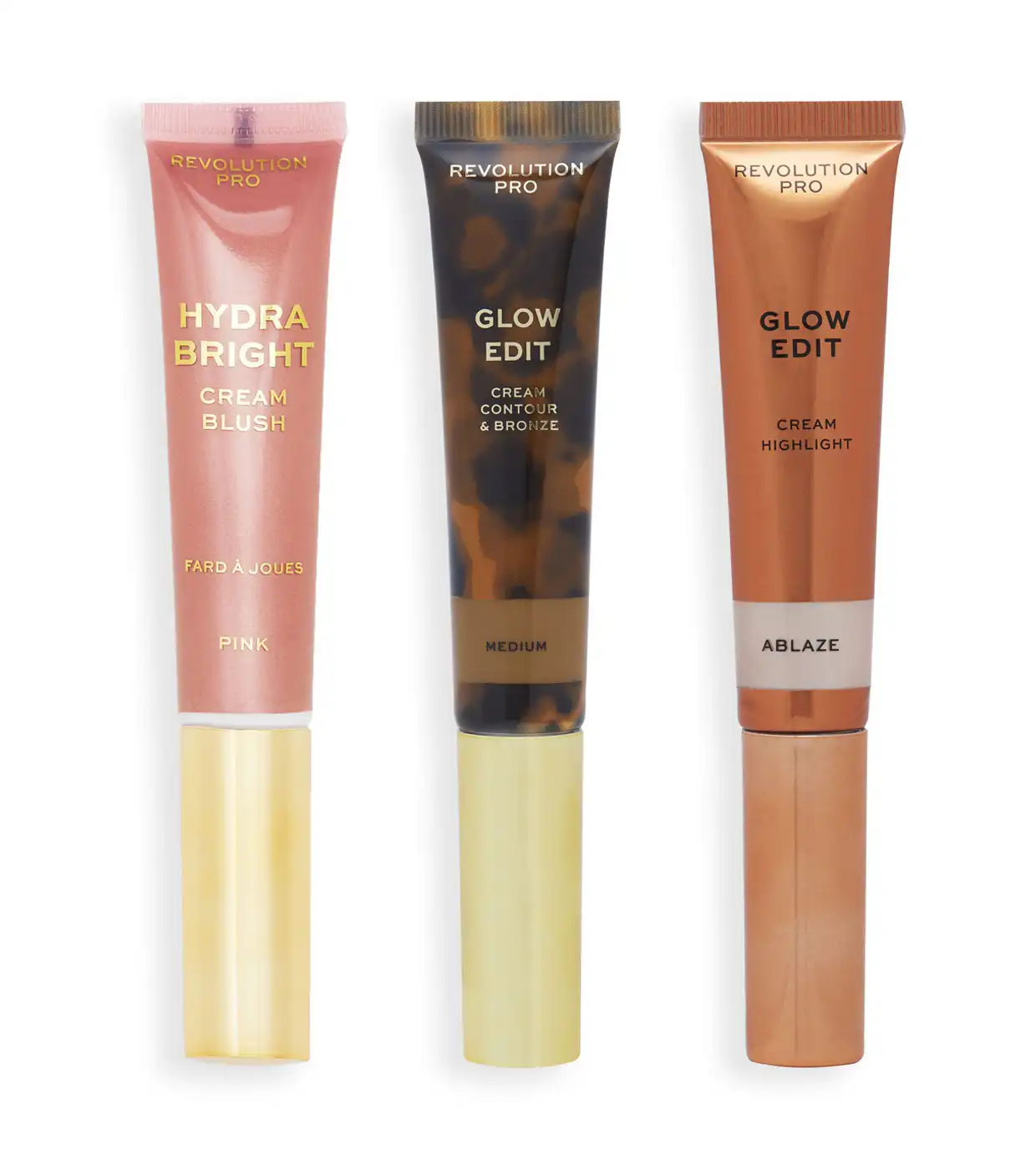 Revolution Pro - *Glow Edit* - Set Cream Wand Trio - Medium - REVOLUTION PRO - Comparador de precios