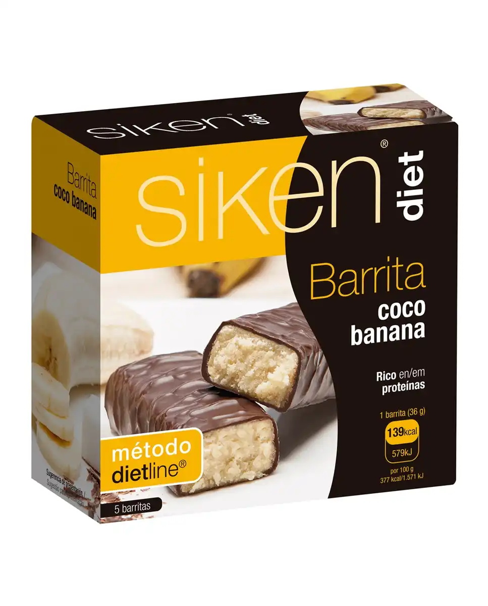 Siken® - Barritas Coco-Banana Sikendiet Siken - Siken® - Comparador de precios