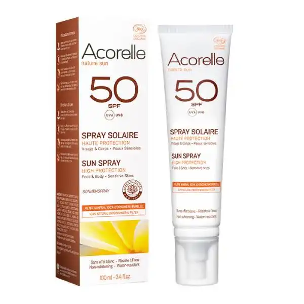 Spray Solar Spf 50 - ACORELLE - Comparador de precios