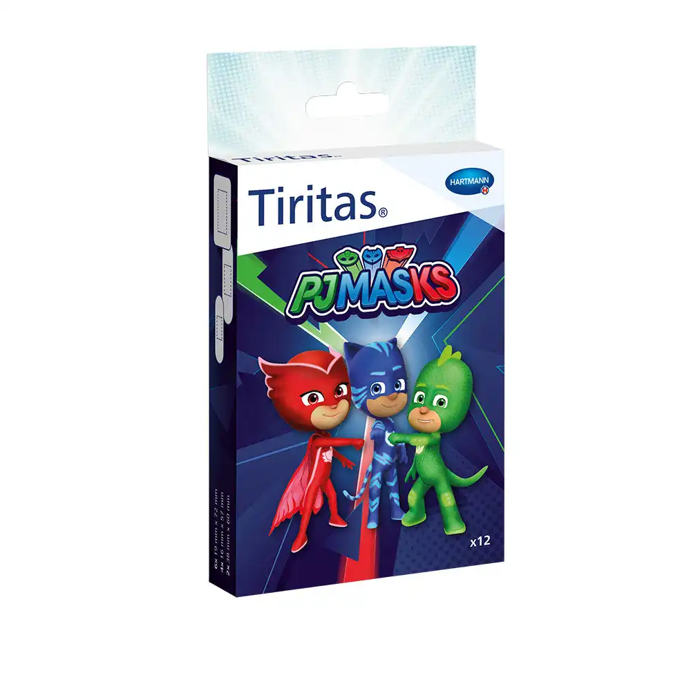 Tiritas Pj Masks surtido 3 tamaños 12 u - Hartmann - Comparador de precios