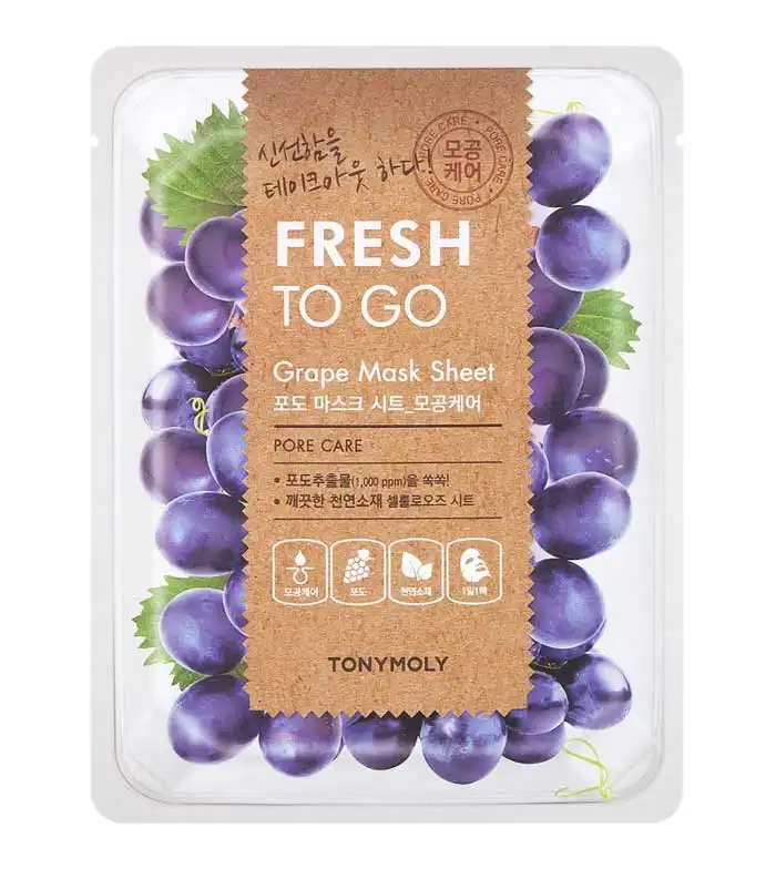 Tonymoly - Mascarilla Fresh To Go - Uva - Tonymoly - Comparador de precios