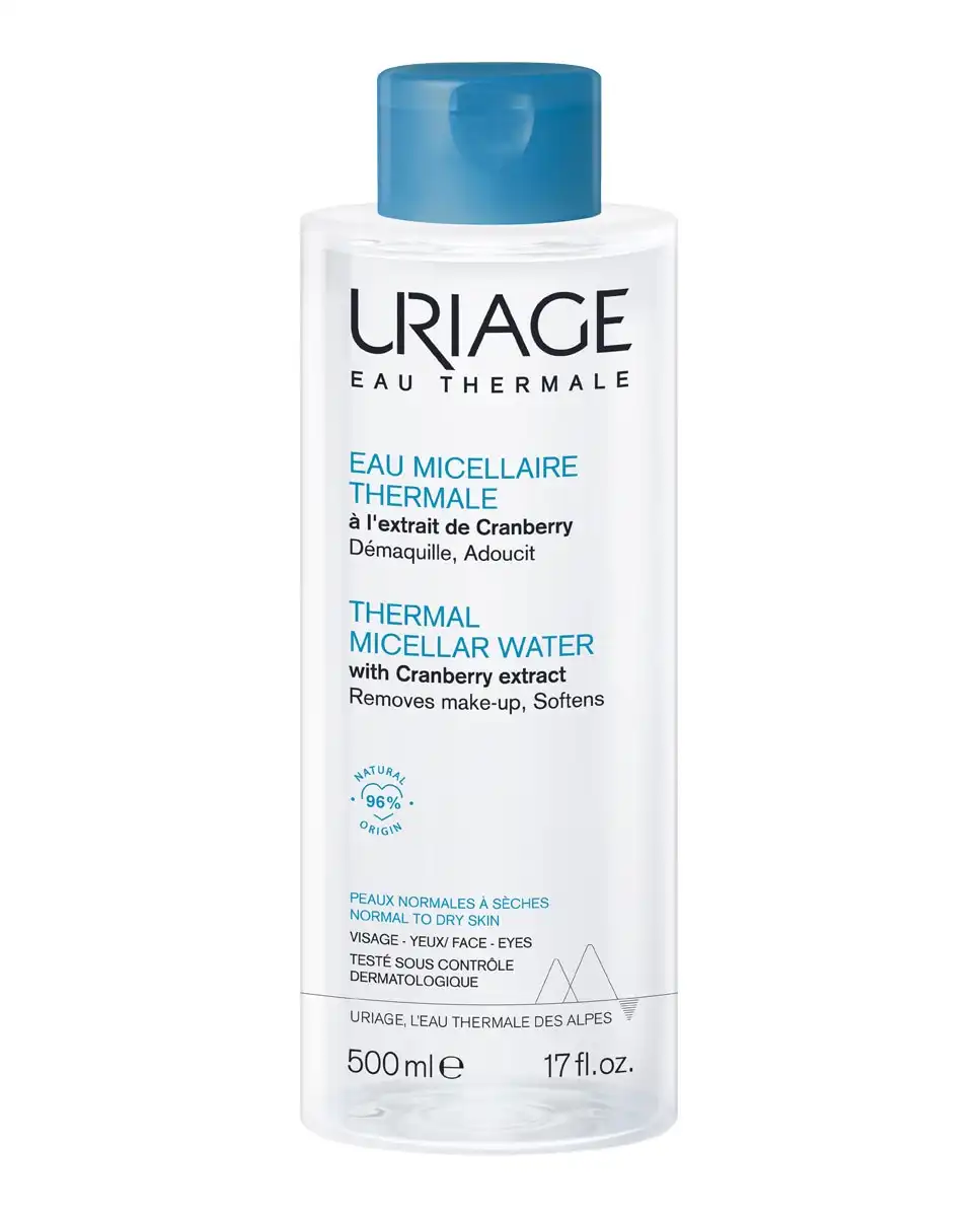 Uriage - Agua Micelar Termal Pieles Normales A Secas 500 Ml - Uriage - Comparador de precios