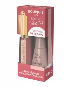 Bourjois - Pack Color Velvet Ink Rouge