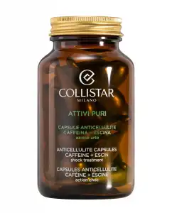 Collistar - 14 Cápsulas Anticelulítico Cafeína + Escina Attivi Puri