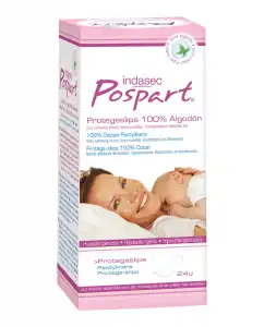 Indasec - Protegeslips 100% Algodón Pospart